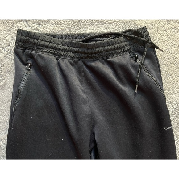𝅺BLACK Athletic Pants Joggers, Men’s Medium, Lightly Used - Picture 2 of 3